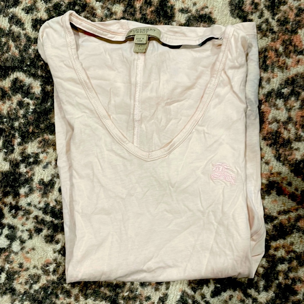 Burberry Brit XS pale pink t shirt.